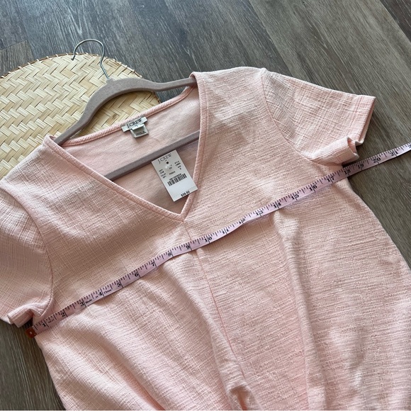 NWT j. Crew pink tie front tee - Picture 4 of 6